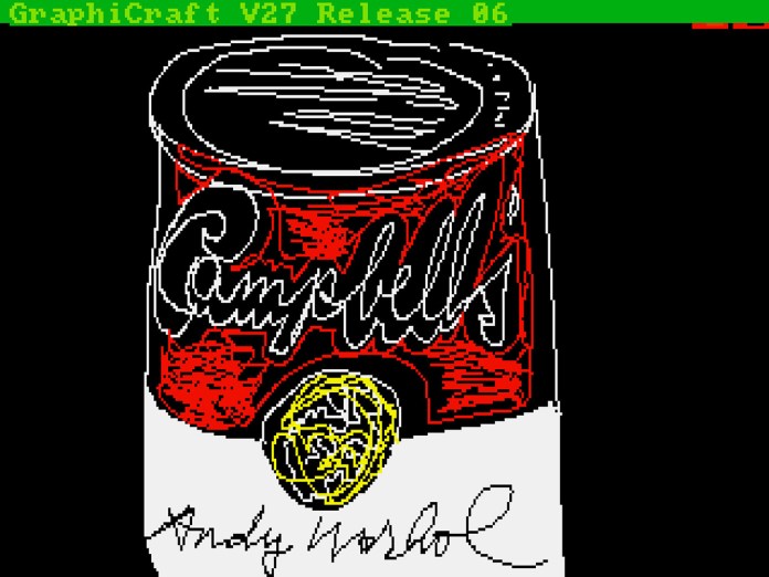 La “computer art” di Warhol e l’obsolescenza degli artefatti digitali