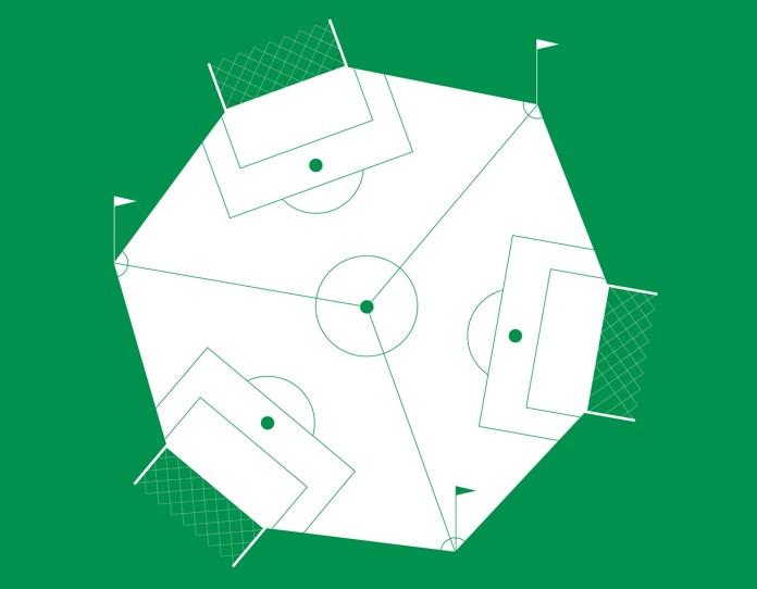 E sei i mondiali di calcio si giocassero a tre porte?